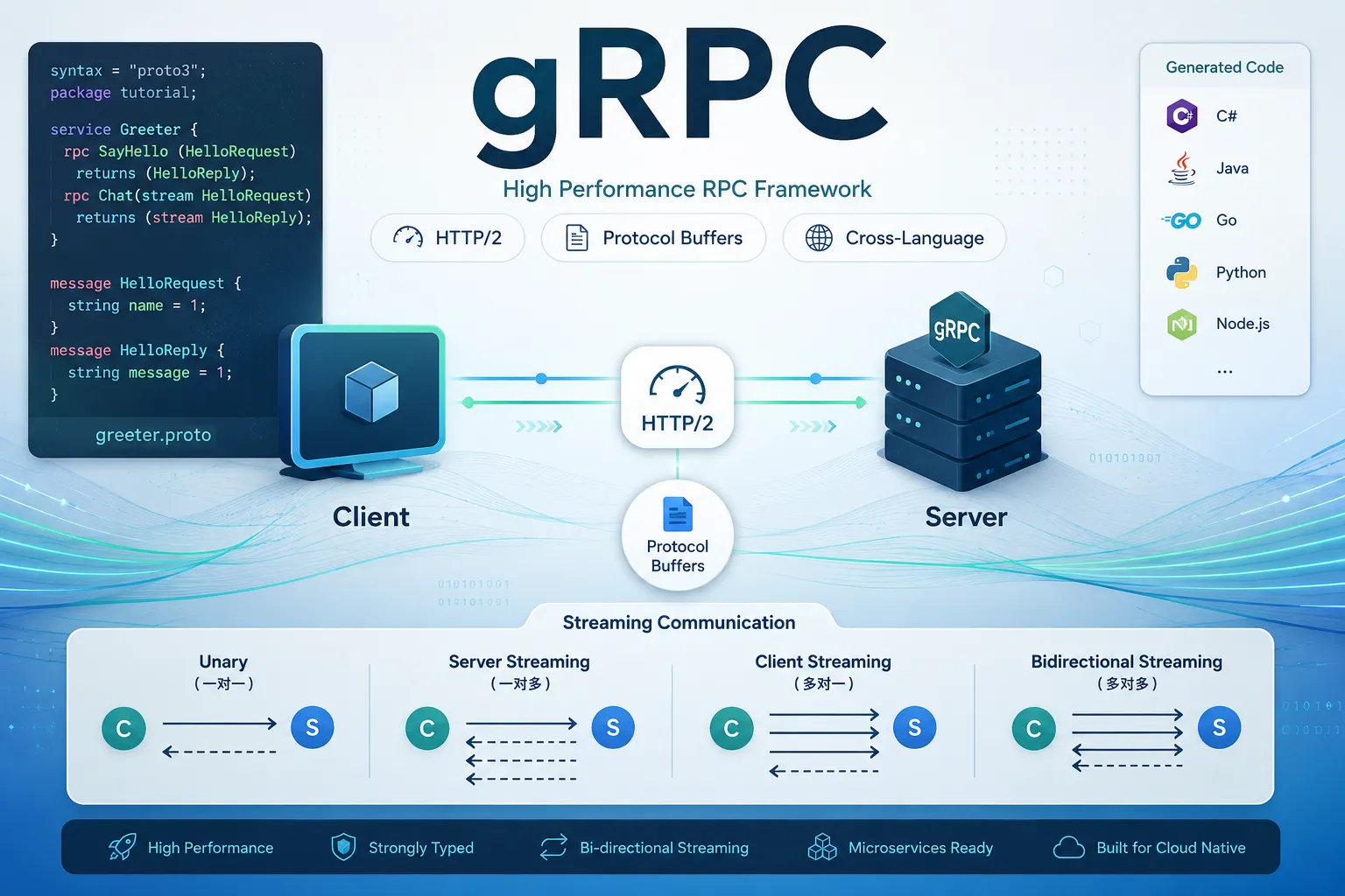 【gRPC学习笔记】初识gRPC