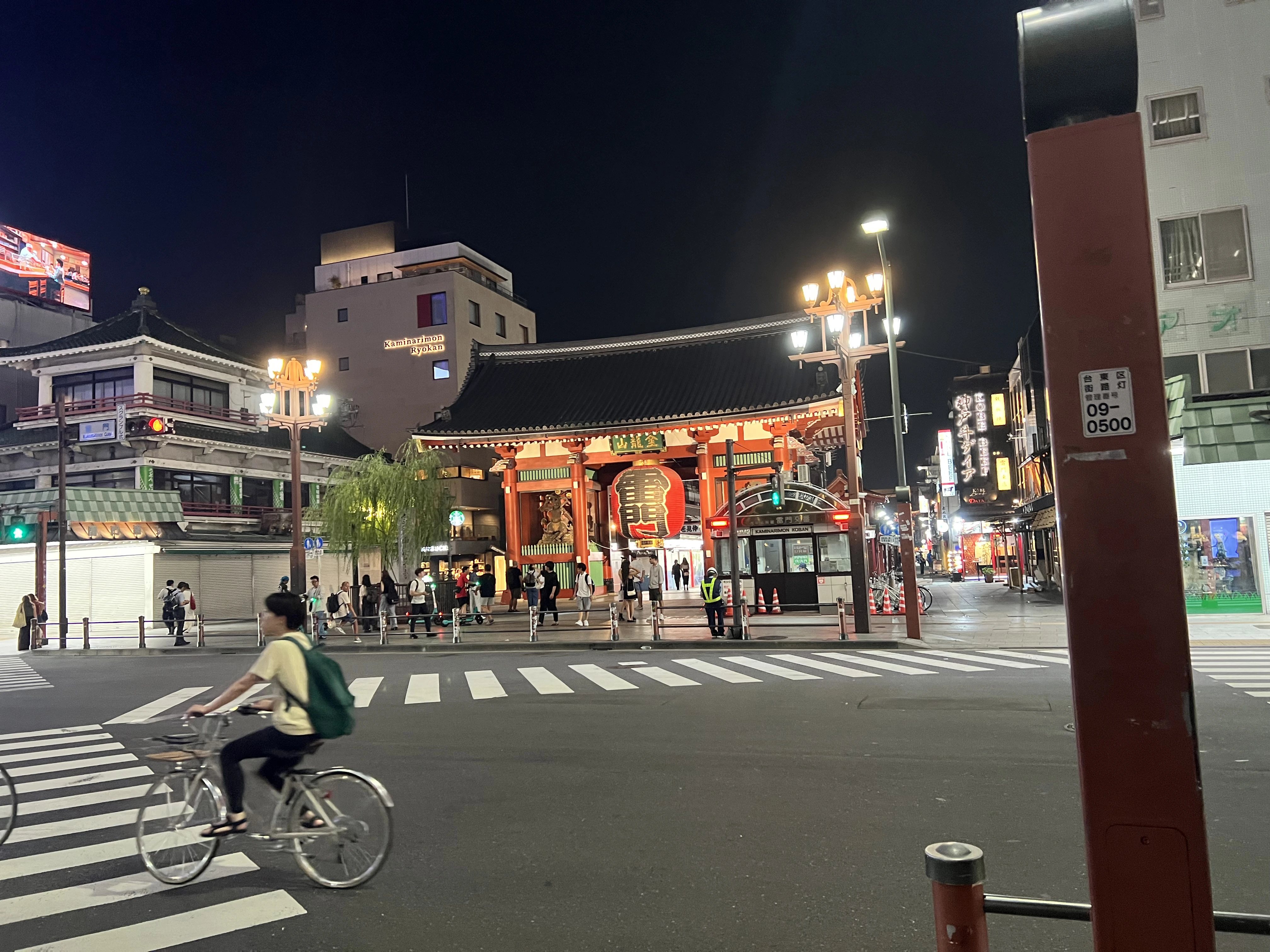 夜游浅草寺